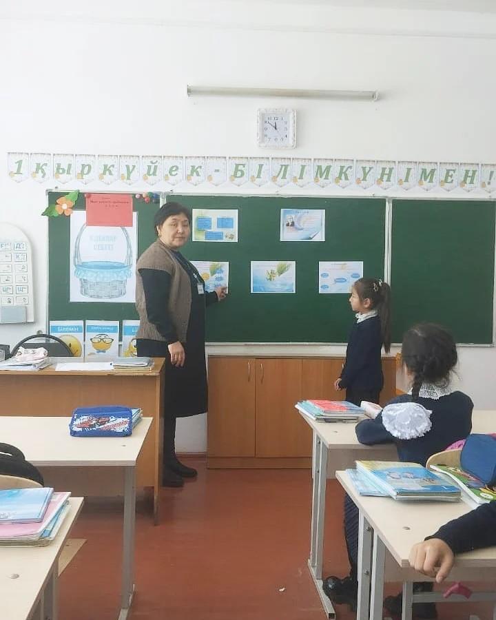 1«А» сыныбында «Мінез-құлық ережесі» тақырыбында сынып сағаты өтілді.